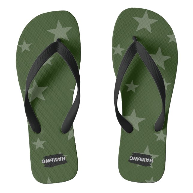 Chinelos Flip-Flops com estrelas em qualquer cor Flo do Sac (Pé da cama)