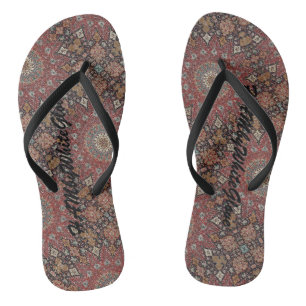 Chinelos Flip-Flops HAMbyWG - Boho Design Persa