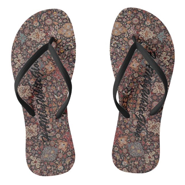 Chinelos Flip-Flops HAMbyWG - Design boêmico (Pé da cama)