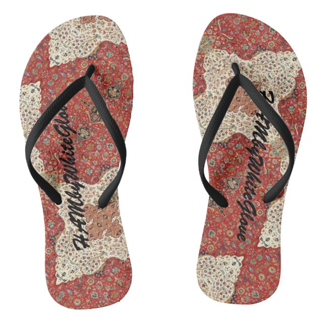 Chinelos Flip-Flops HAMbyWG - Design boêmico (Pé da cama)