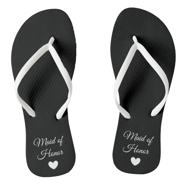 Chinelos Flip-Flops - Madrinha de casamento do Cabelo do Co (Pé da cama)