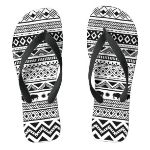 Chinelos Flipflop Sandals Boho Buffalo - Padrão Tribal Bohe