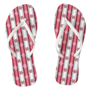 Chinelos Flocos de neve de Natal
