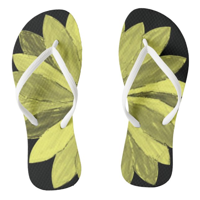 Chinelos Floral (Pé da cama)