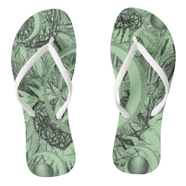 Chinelos Floral (Pé da cama)