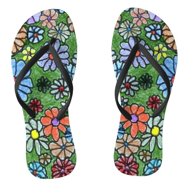 Chinelos "Floral Divertido #2"