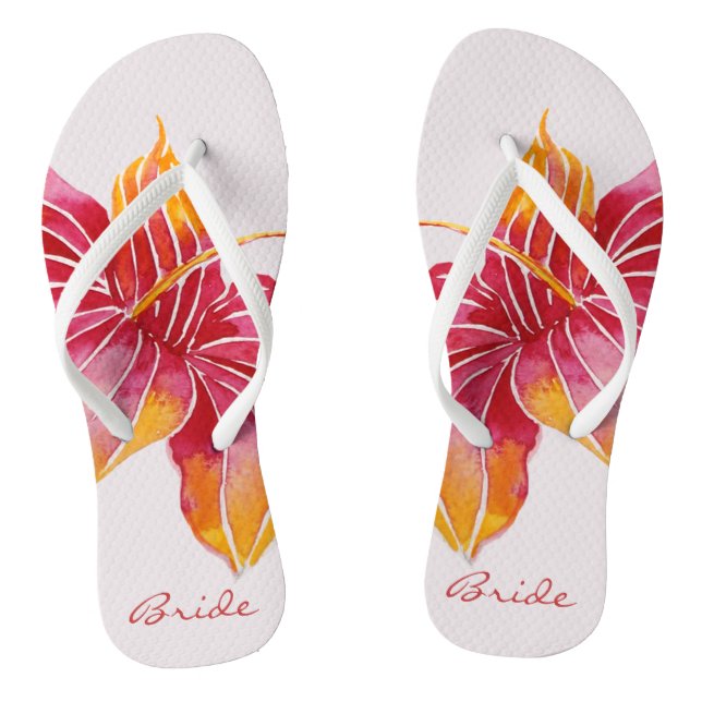 Chinelos Floral Havaianos (Pé da cama)