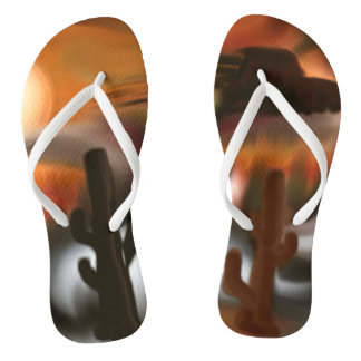 Chinelos Fogo e gelo na Abstrato