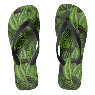 Chinelos Folhas de selva