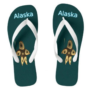 Chinelos Fractal Inuit Hunter - Alasca