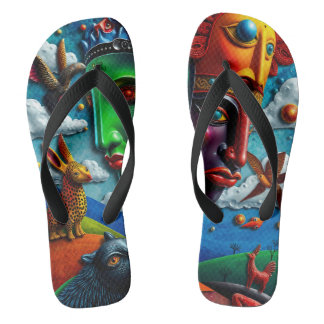 Chinelos full color 3D