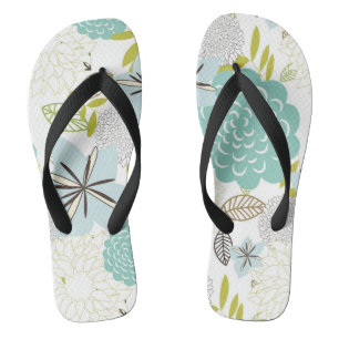 Chinelos Fundo floral 5