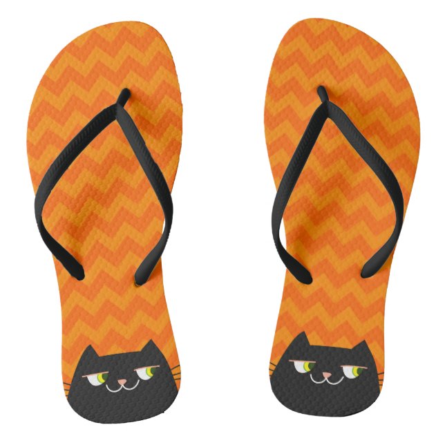 Chinelos Gato Preto (Pé da cama)