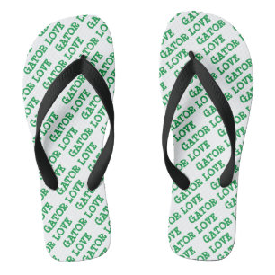 Chinelos Gator Love com Azulejos Verdes