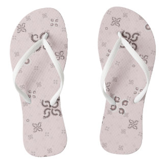 Chinelos geometria rosa-pigmeu