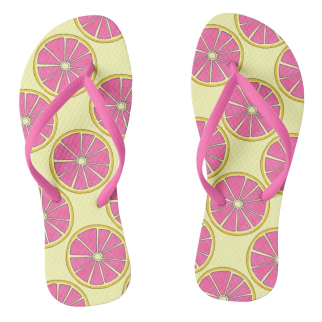 Chinelos Grafuito Amarelo Cor Fruta Impressão (Pé da cama)
