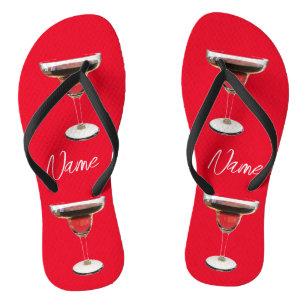 Chinelos Grande Coquetel de Margarita Vermelho Thunder_Cove