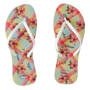 Chinelos HAMbyWG - Hipster Hawaiin Themed