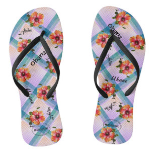 Chinelos HAMbyWG - Hipster Hawaiin Themed