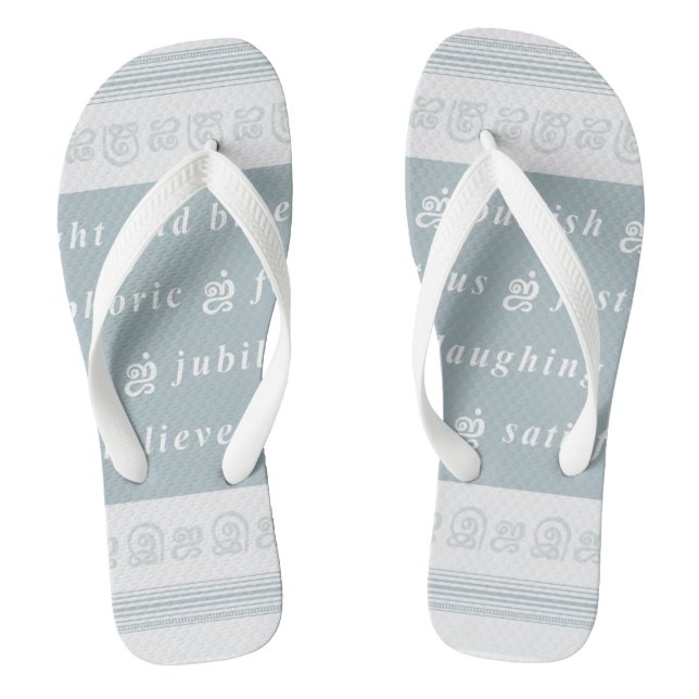 Chinelos Happy Feeling (Pé da cama)