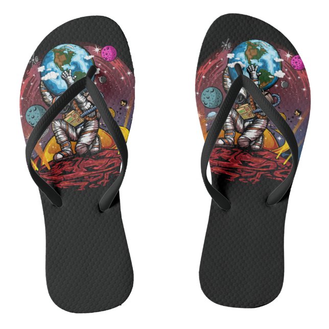 Chinelos Homem Espacial Atlas (Pé da cama)