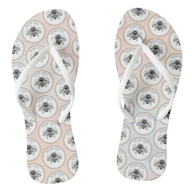 Chinelos Honey Bee (Pé da cama)