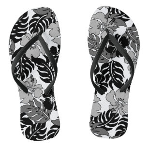 Chinelos Huakini Bay Havaiano Hibiscus Vintage Floral