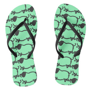 Chinelos Humorístico 5 Ano do Porco 2019 Escolha Cor Mulher