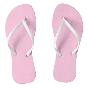 Chinelos Impressão de cor sólida da Rosa claro Nosegay, p