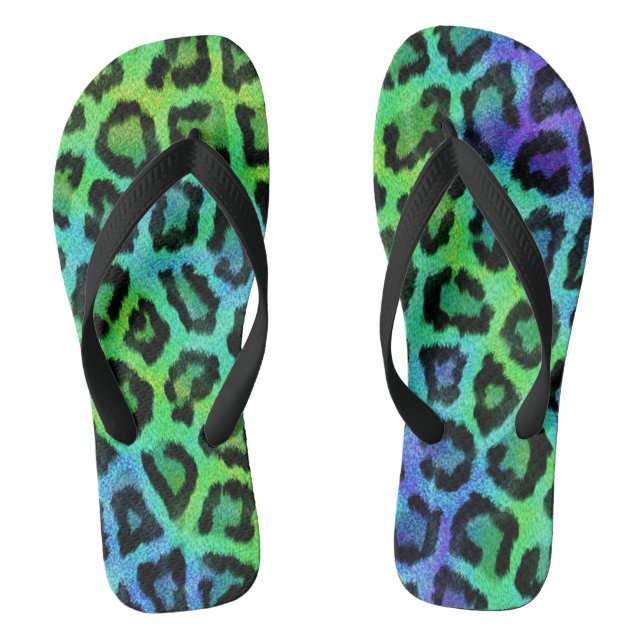 Chinelos Impressão Leopardo (Pé da cama)