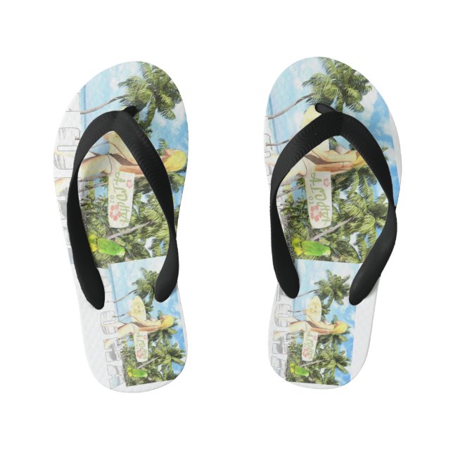 Chinelos Infantis Aloha 01 (Pé da cama)