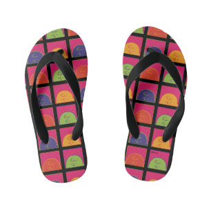 Chinelos Infantis Amendoins Pop de arte moderna é Charlie Brown