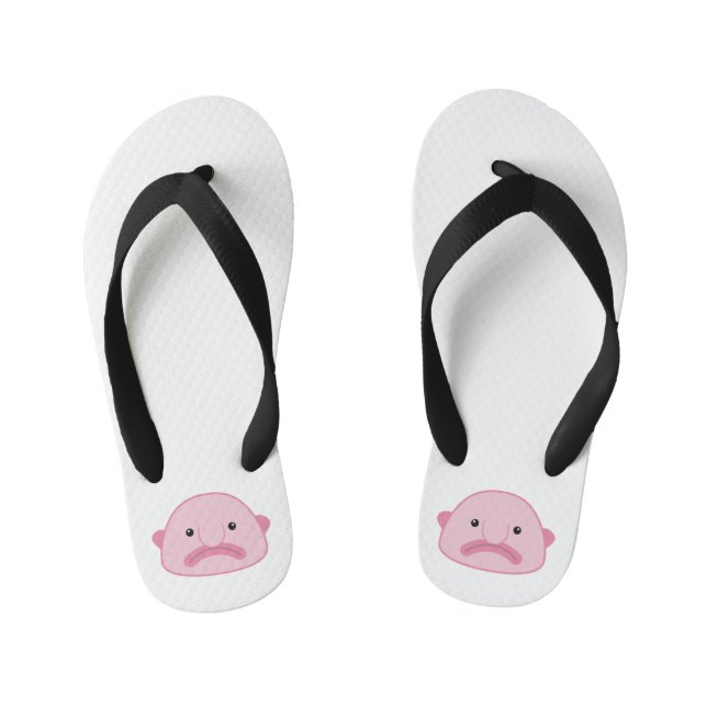 Chinelos Infantis Blobfish (Pé da cama)