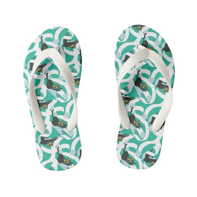 Chinelos Infantis Cães de papel higiênico (Pé da cama)