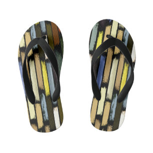 Chinelos Infantis Chuva de cores 4