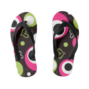 Chinelos Infantis Coleção de Expressão Infantil Menina