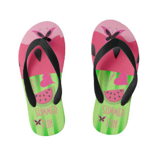 Chinelos Infantis Coleção de Expressão Infantil Menina