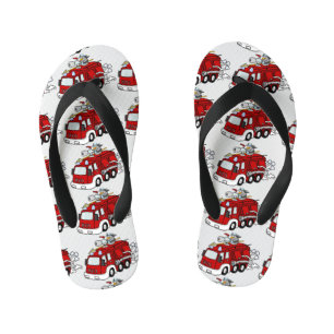 Chinelos Infantis Cor Personalizada do Homem-Fogo do Fireman