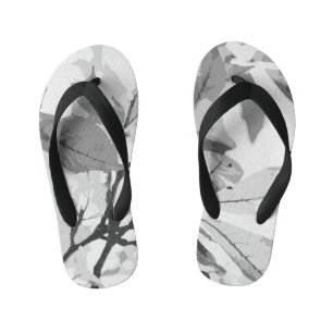 Chinelos Infantis Cores do outono, folhas 2
