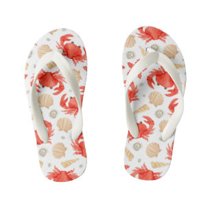 Chinelos Infantis Crianças Chinelos-Caranguejos