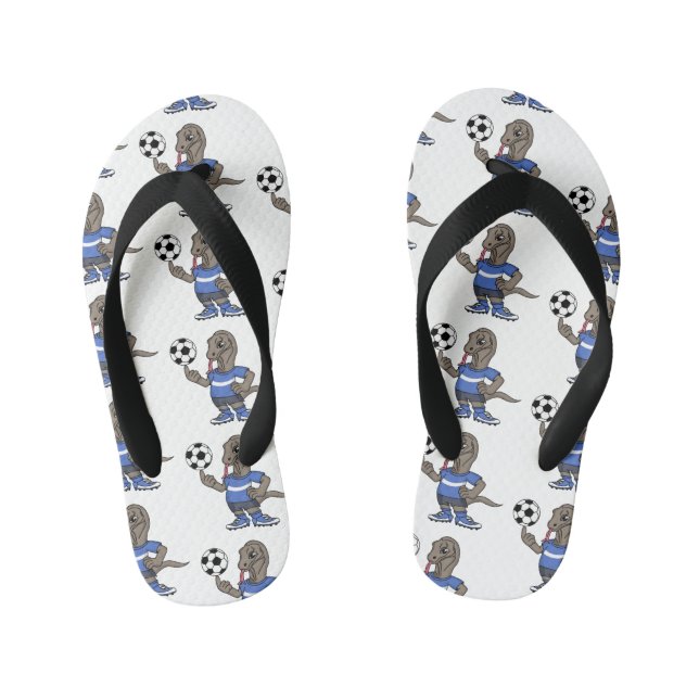 Chinelos Infantis Dragão Komodo engraçado bonito jogando cartoon de  (Pé da cama)