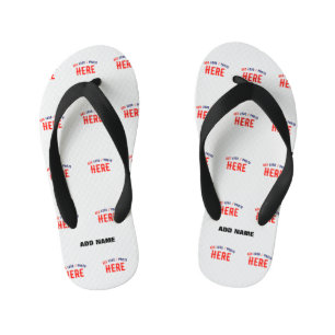 CHINELOS INFANTIS ESTILO MODERNO PERSONALIZÁVEL BRANCO VERIFICADO MA
