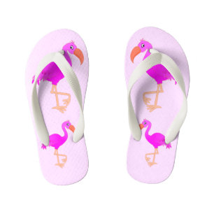 Chinelos Infantis Flamingo Fofo - Feliz