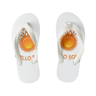 Chinelos Infantis Flip Flops with Sol Brillo Sola Logo | Inspiration