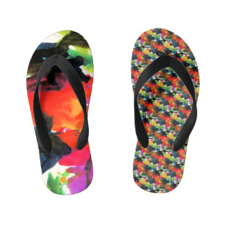 Chinelos Infantis Flores Quando Éramos Quatro!