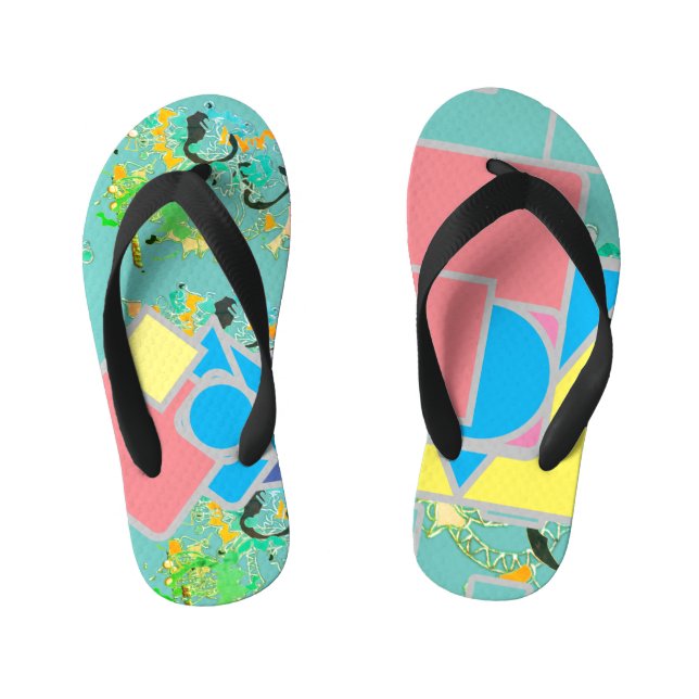 Chinelos Infantis Formas (Pé da cama)