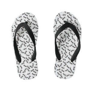 Chinelos Infantis Formigas sobre