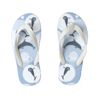 Golfinhos De Onda Jogados - Azul-Aço