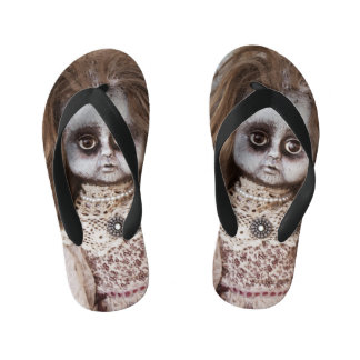 Chinelos Infantis Gótico Vitoriano de Porcelana Gótica