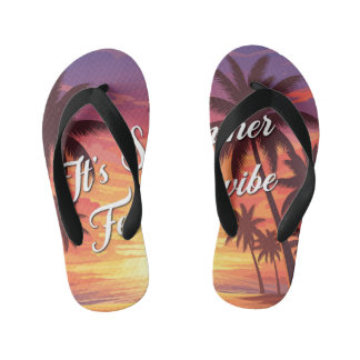 Chinelos Infantis It's summer feel the vibe